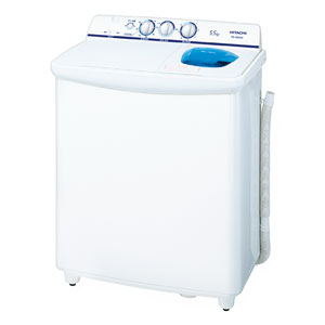 （標準設置料込）PS-55AS2-W 日立 5.5kg 2槽式洗濯機　ホワイト HITACHI 青空 [PS55AS2W]