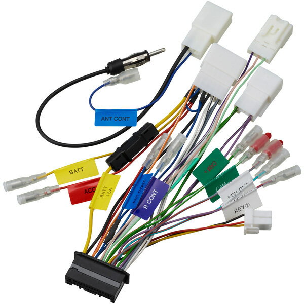 ケンウッド ワイドパネルナビゲーションシステム　トヨタ車用ワイヤリングキット「KNA-25WT」 KNA-25WT KENWOOD...