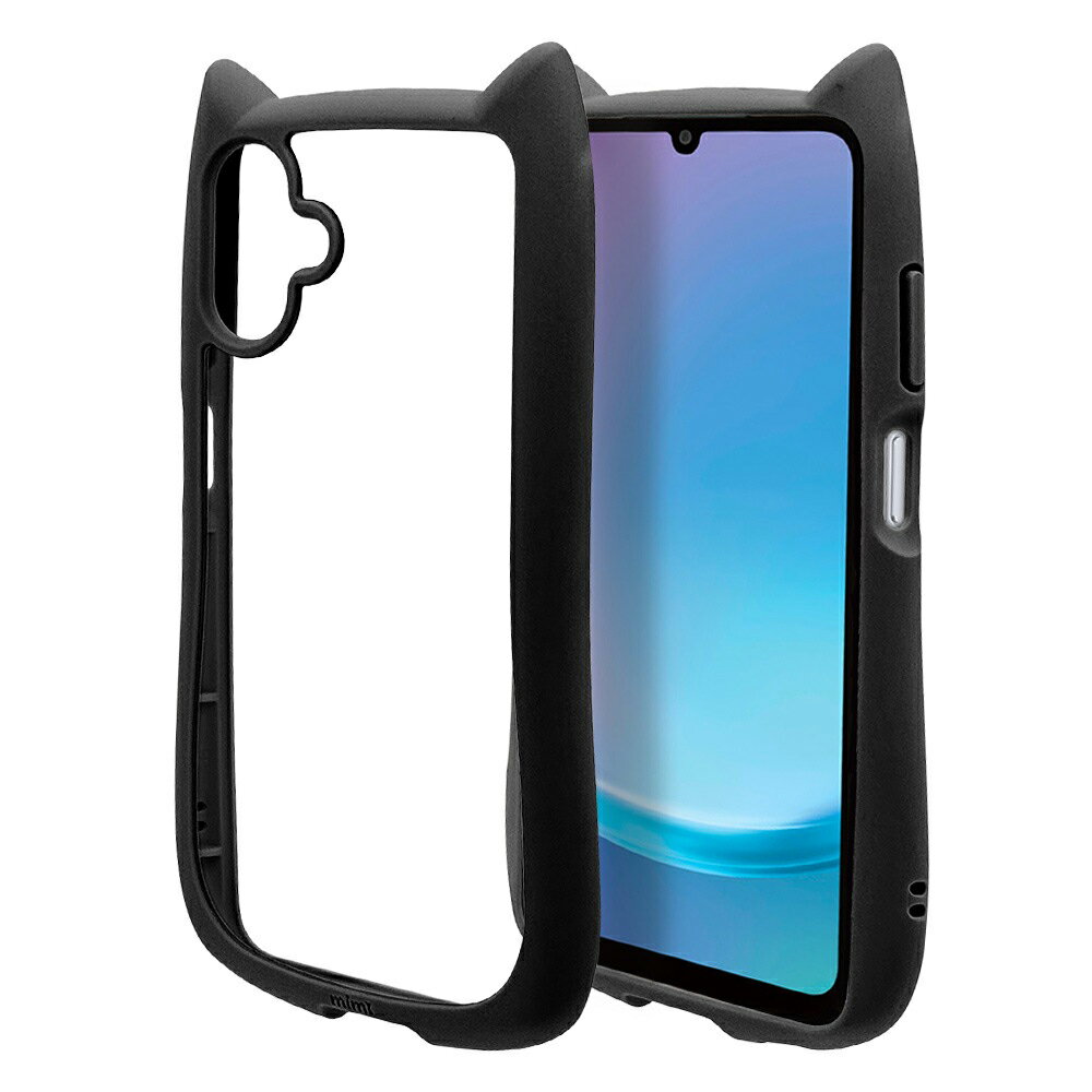 �饹���Хʥ� Galaxy A25 5G�� ǭ���ϥ��֥�åɥ����� MIMI TPU��PC�ʥ֥�å��� 8734GA25HPBK