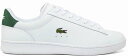 48SMA0011-1R5-6.5 ラコステ メンズ スニーカー CARNABY SET 224 1 SMA(WHT/DK GRN・サイズ:25.5cm) LACOSTE