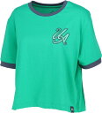 DOM-6001369-340-SM アンダーアーマー レディース UAヘビーウエイト エンブロイダリー Tシャツ(Tidal Green・サイズ:SM) UNDER ARMOUR(4)
