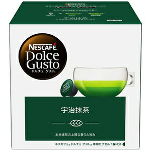 ネスカフェ ドルチェグスト　コーヒー UJM16001 ネスレ ネスカフェ ドルチェグスト専用カプセル　宇治抹茶 宇治抹茶 [UJM16001]