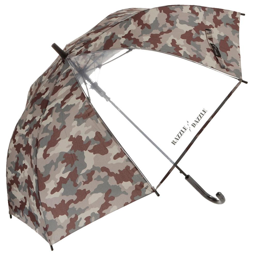 Umbrella - ATTAIN キッズ 長傘 55cm（1294.カモフラ黒） AT12941314-1A-2A [AT129413141A2A]