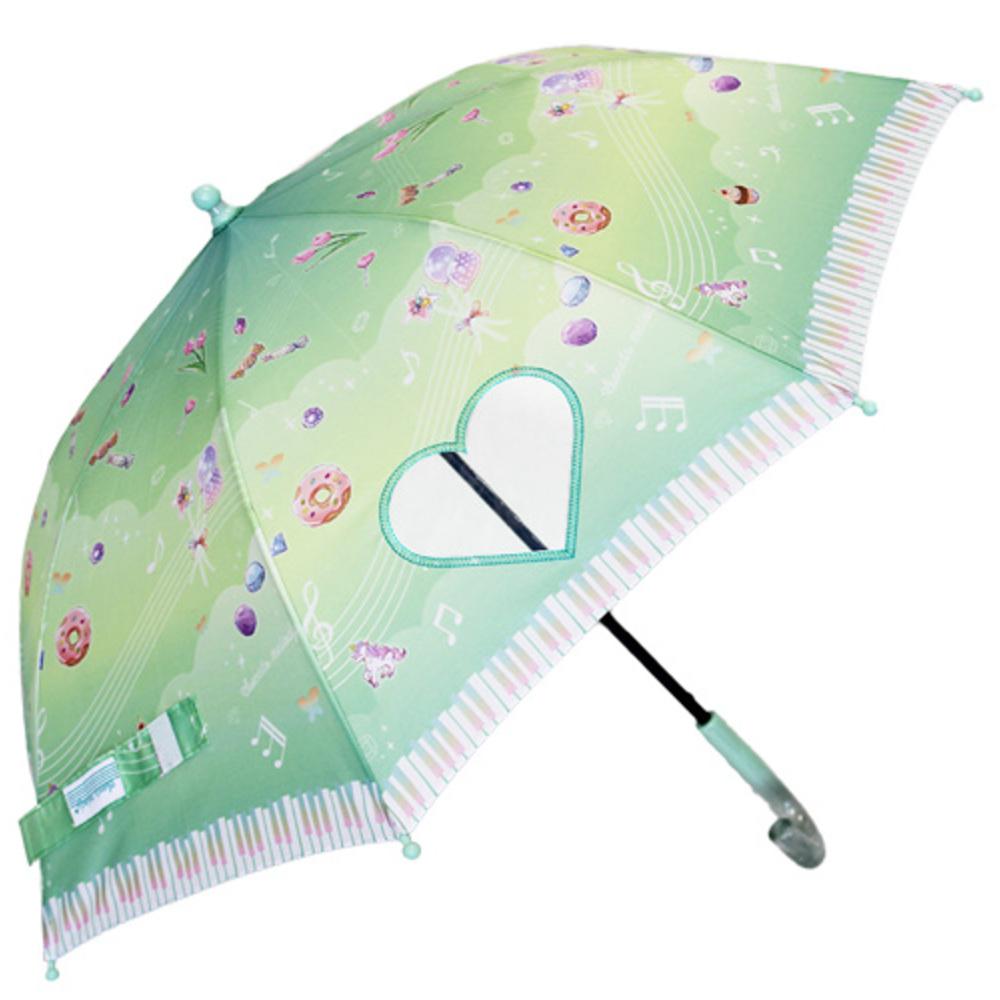 Umbrella - ATTAIN キッズ長傘 女児 50cm（1407.ミント） AT13267832-1A-2P [AT132678321A2P]