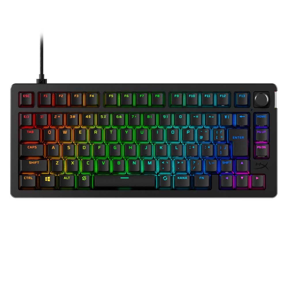 HyperX(ハイパーエックス) HyperX Alloy Rise 75 メカニカル ゲーミング キーボード 7G7A4AA#ABJ