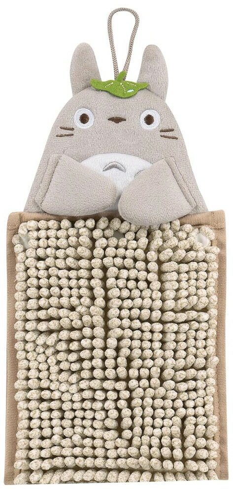 656086 センコー(SENKO) もこもこトトロ お手拭き（15×20cm・ベージュ） [656086センコ]