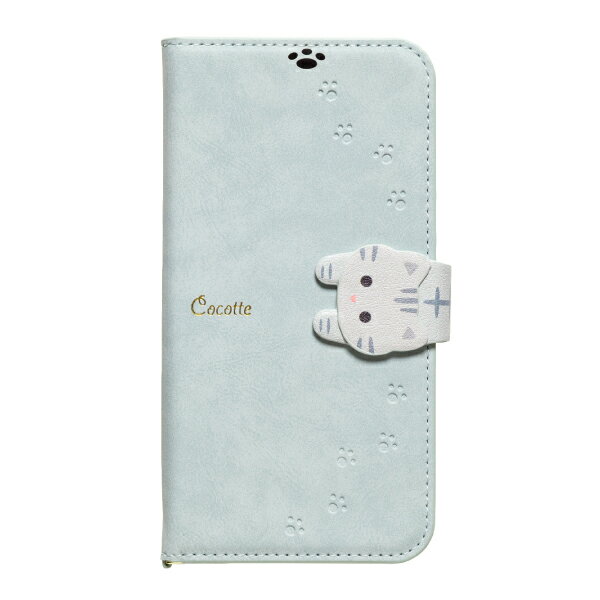 iphone 4s - NATURALdesign iPhone16e用 手帳型ケース NEW COCOTTE（ブルーグレー） IP24SP-COT09