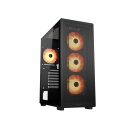 COUGAR|クーガー ミドルタワーPCケース(ブラック) MX220 RGB CGR-2AC8B-RGB