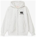 CCC-RA44610-12-3L カンタベリー ユニセックス ヘビースウェットジップフーディ(アッシュグレー・サイズ:3L) CANTERBURY