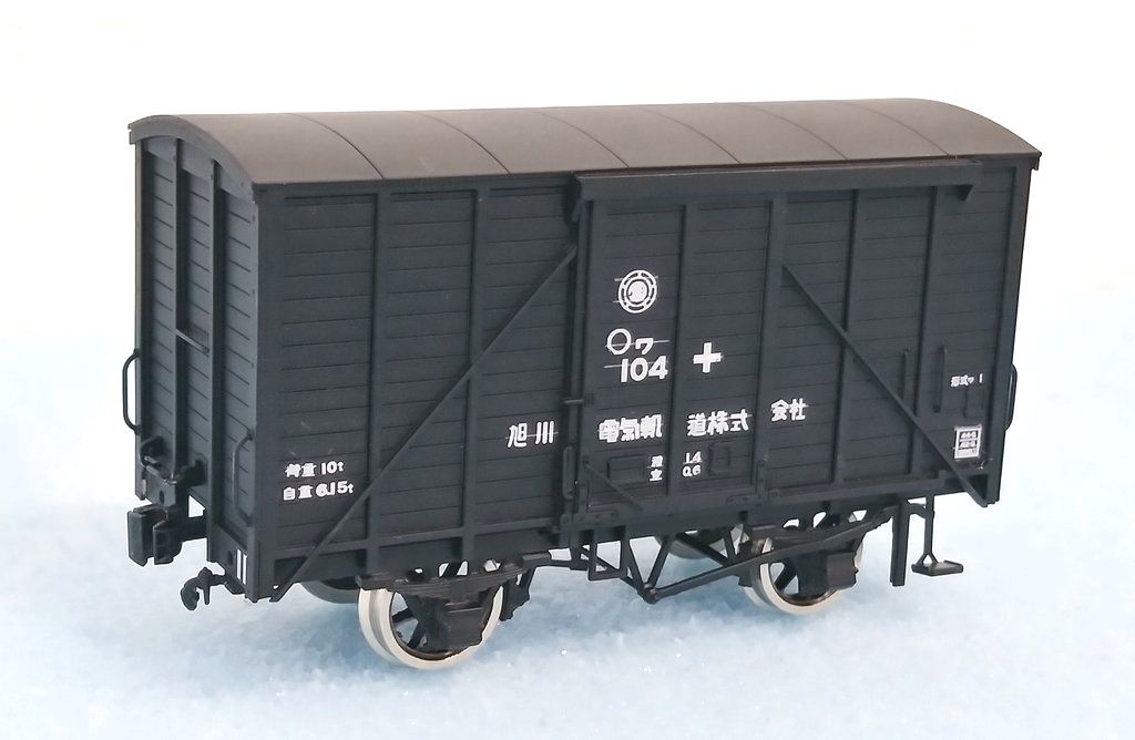 ［鉄道模型］IORI工房 (HO) 481 旭川電軌 ワ104形 ペーパーキット