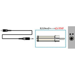 AP-109A JVC ミニジャック⇔ピンプラグ