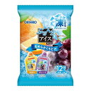 ぷるんとアイス みかん+グレープ (20g×12個) オリヒロ プルントアイス ミカン+グレ-プ