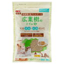 小動物用品 広葉樹のトイレ砂 1.8L GEX ジェックス コウヨウジユノトイレスナ1.8L