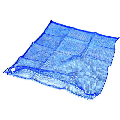 Rakuten - トラスコ中山 メッシュ袋 大 1枚入 100×100cm 90L 目合4mm 青 MH-L-1 トラスコ中山
