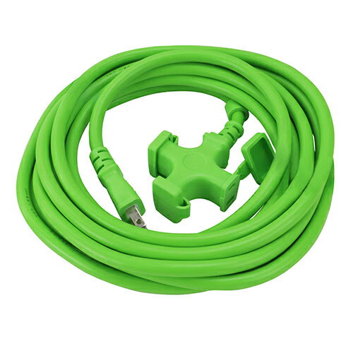 宏和工業 延長コード 15A×5m（緑） FGM088-5 KOWA 電源コード
