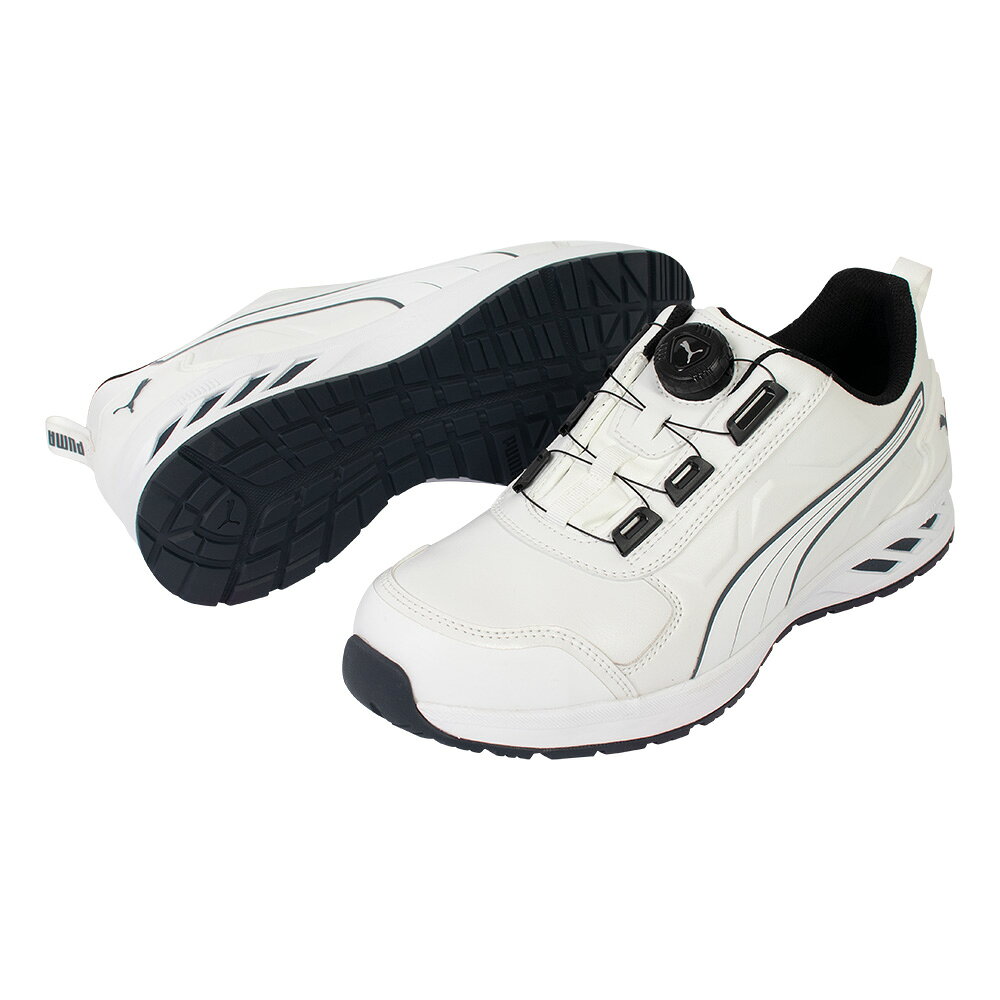 プーマ JAPAN ATHLETIC RIDER 2.0 DISC LOW ホワイト 25.5cm JSAA規格 A種 64.248.0-WH-25.5 PUMA SAFETY