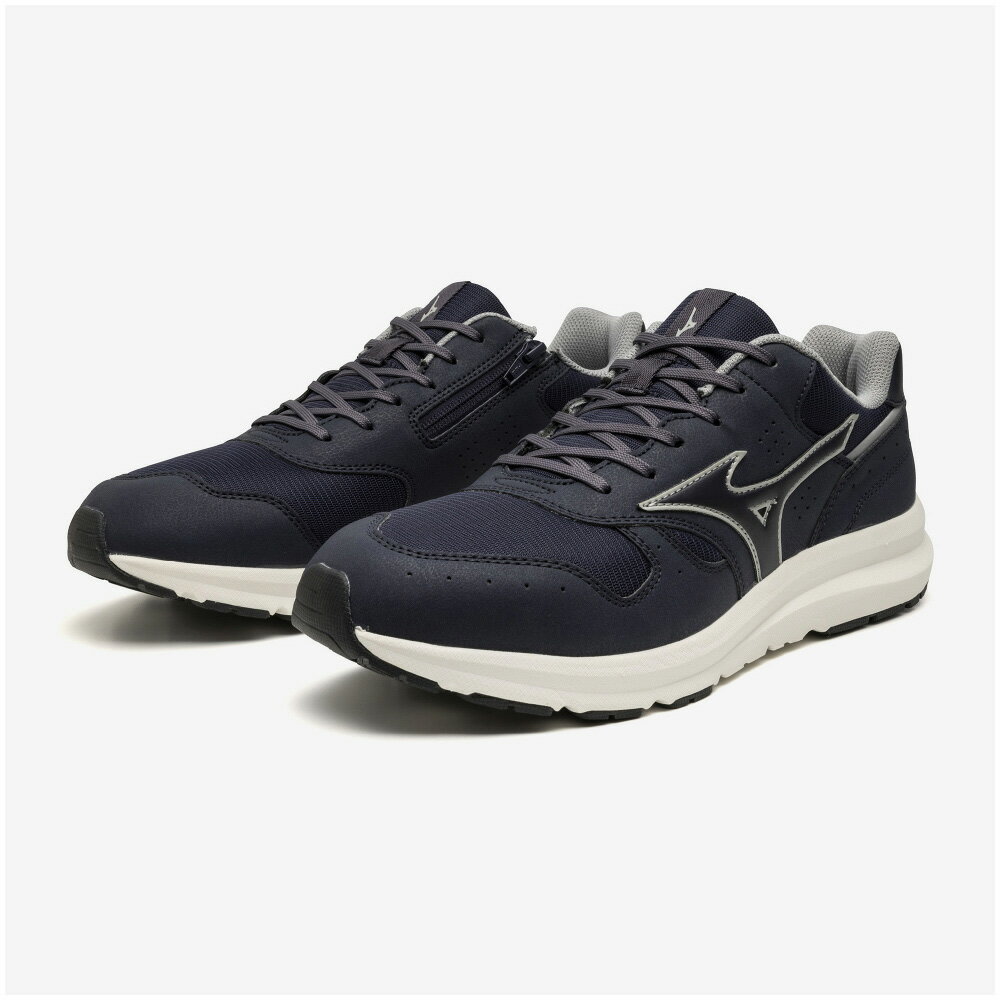 ミズノ ユニセックス ウォーキングシューズ ウエーブフリーライド2 SW（ネイビー・サイズ：27.0cm） B1GE250014270 MIZUNO