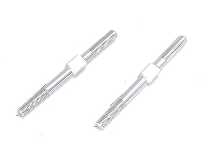 Electric Parts - スクエア 70-75ジュラルミンターンバックルM3×40mm(シルバー)【SGX-3040S】 ラジコンパーツ