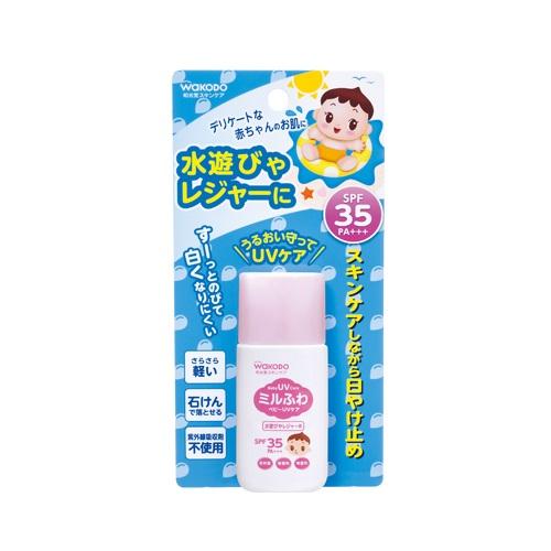 和光堂 ミルふわ ベビーUVケア 水遊びやレジャー用 30g アサヒグループ食品 MFベビ-UVケアミズアソビ