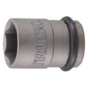 トラスコ中山 インパクト用ソケット（差込角19．0）対辺17mm T617A