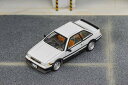 ダイキャストチーム 1/64 トヨタ カローラ レビン ホワイト【LL-009-144】 ミニカー