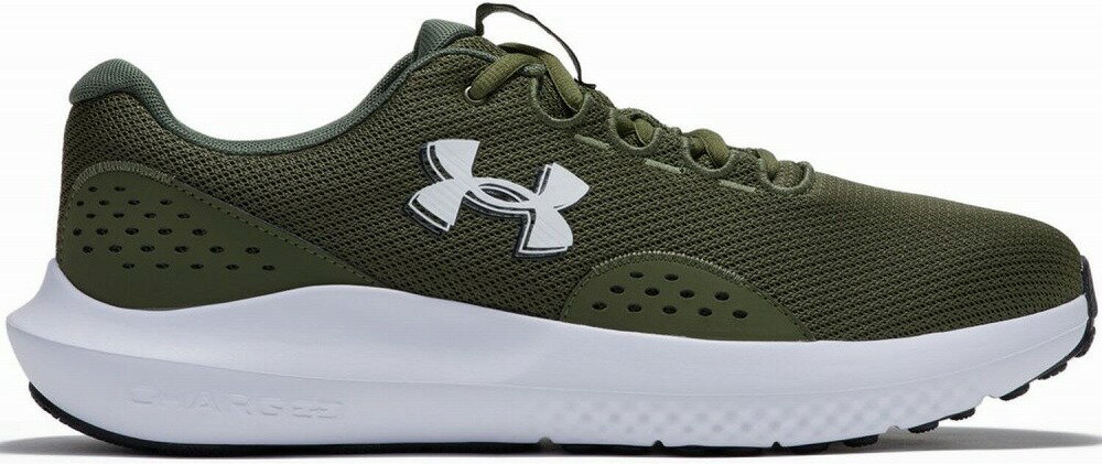 DOM-3028249-300-27.0 アンダーアーマー メンズ ランニングシューズ UAチャージド サージ4 エクストラワイド(Marine OD Green・サイズ:27.0cm) UNDER ARMOUR