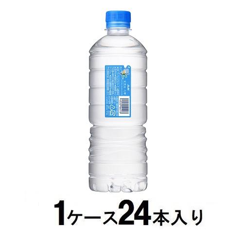 おいしい水天然水シンプルecoラベル 600ml（1ケース24本入） アサヒ飲料 AテンネンスイECOラベル600*24