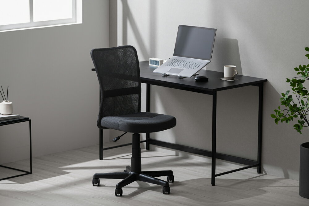 アイリスオーヤマ メッシュバックチェア (ブラック) OFC-MBRブラツク IRIS [OFCMBRブラツク]