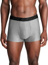 DOM-1387418-035-MD アンダーアーマー UA パフォーマンステック 6インチ アンダーウェア 3枚セット(Steel Full Heather/...