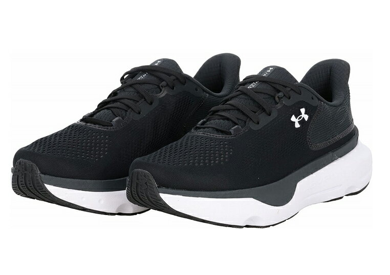 DOM-3028168-001-26.5 アンダーアーマー メンズ ランニングシューズ UAインフィニットプロ2(Black/Anthracite/White・サイズ:26.5cm) UNDER ARMOUR