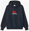 CCC-RA44608-29-M カンタベリー ユニセックス ヘビースウェットパーカ(ネイビー・サイズ:M) CANTERBURY