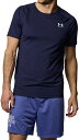 DOM-1387941-410-MD アンダーアーマー UA ヒートギア フィッティド ショートスリーブシャツ(Midnight Navy・サイズ:MD) UNDER ARMOUR(4)