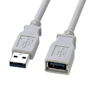 ����掠�ץ饤 USB2.0�б�����USB��Ĺ�����֥��1.5m���饤�ȥ��졼�� KU20-ECEN15K