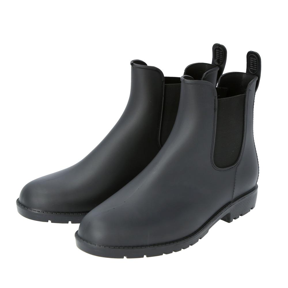 BACKYARD FAMILY(バックヤードファミリー) サイドゴアレインブーツ（BLACK・サイズ：S 23.0-23.5cm） B..