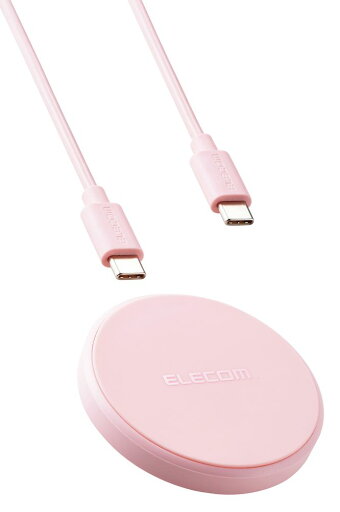 エレコム ワイヤレス充電器 Qi 認証 12W / 10W / 7.5W / 5W 卓上 充電器 ケーブル付属 1m 置くだけ充電 薄型 コンパクト 【 iPhone AirPods Android Pixel Xperia Galaxy 等対応 】(ピンク) W-QA28PN エレコム ワイヤレス充電器 Qi 認証 12W / 10W / 7.5W / 5W 卓上 充電器 ケーブル付属 1m 置くだけ充電 薄型 コンパクト 【 iPhone AirPods Android Pixel Xperia Galaxy 等対応 】(ピンク) W-QA28PN