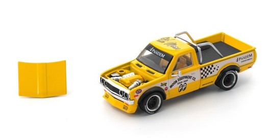 POP RACE 1/64 パンデム ダットサン 620 - ムーンアイズ【PR640250】 ミニカー