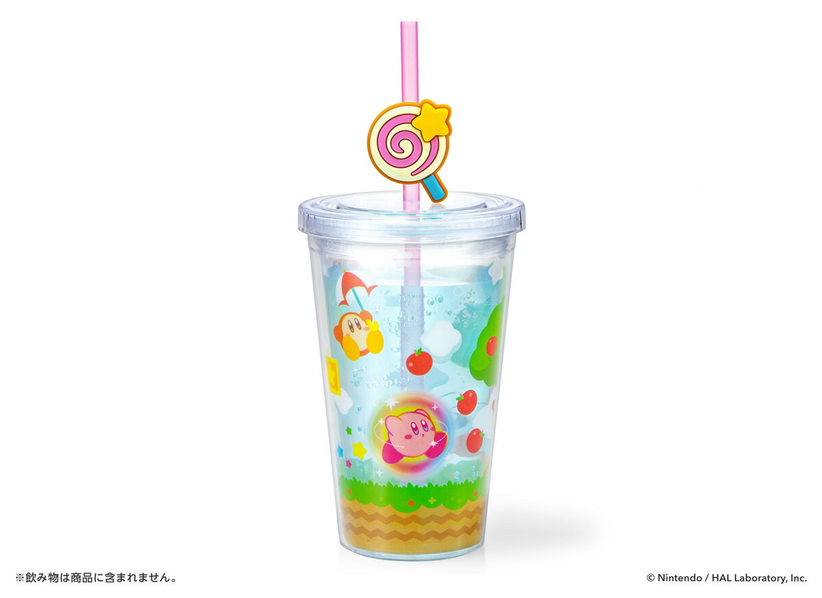 任天堂 星のカービィ　ストロータンブラー（むてきキャンディー） [NSL-0156]
