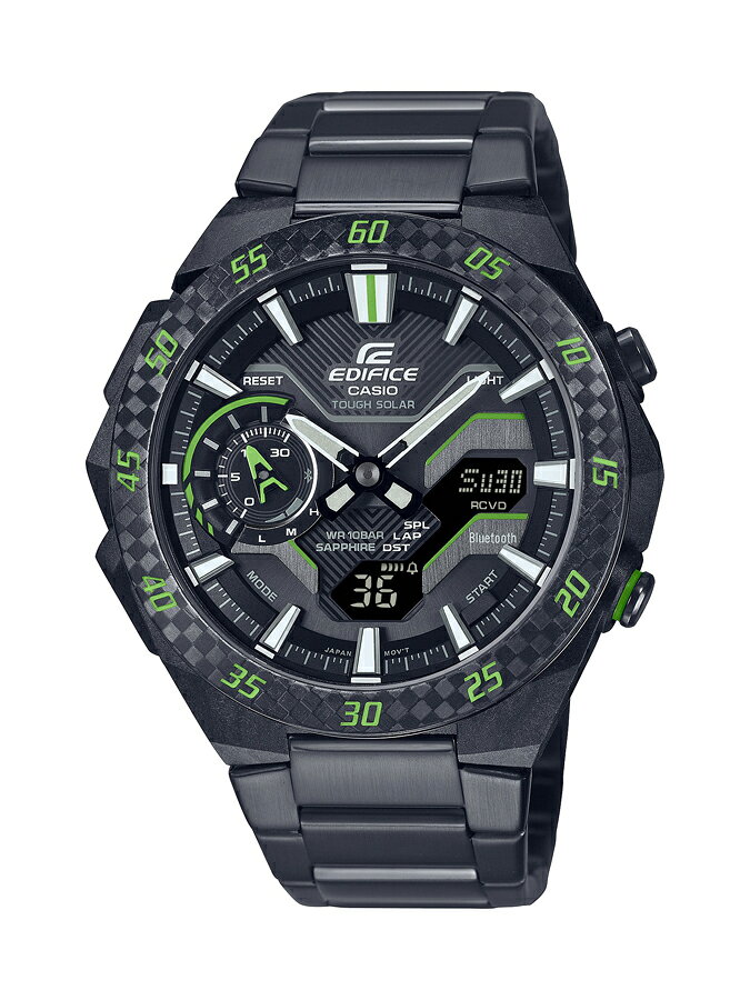 カシオ 【国内正規品】EDIFICE（エディフィス）　WINDFLOW ソーラー　メンズタイプ ECB-2200YRC-1A3JF [ECB2200YRC1A3JF]【返品種別A】