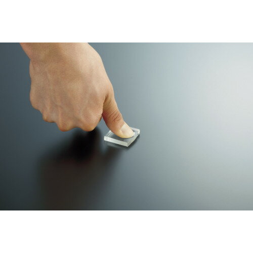 トラスコ中山 耐震・防振・防音Gマット 30×30mm 4個 透明 TR-GM30-TM トラスコ中山