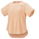 YO-16812-589-S ヨネックス レディース ドライTシャツ(ベージュピンク・サイズ:S) YONEX(4)