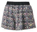 YO-25108-007-O ヨネックス レディース ショートパンツ(ブラック・サイズ:O) YONEX