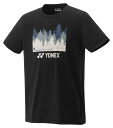 YO-16804-007-XO ヨネックス ユニセックス ドライTシャツ(フィットスタイル)(ブラック・サイズ:XO) YONEX