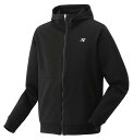 YO-50181-007-S ヨネックス ユニセックス スウェットパーカー(ブラック・サイズ:S) YONEX