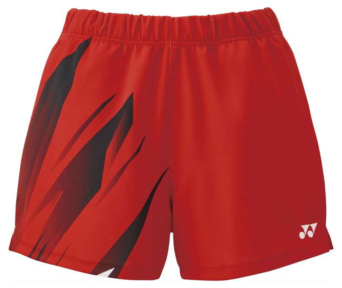 ヨネックス レディース ニットショートパンツ(サンセットレッド・サイズ:M) YO-25107-496-M YONEX