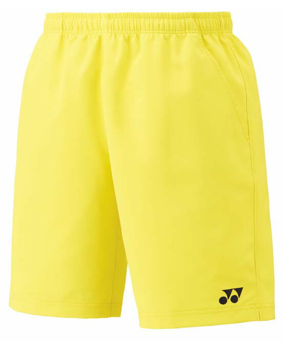 YO-15150-279-M ヨネックス ユニセックス ハーフパンツ(ライトイエロー・サイズ:M) YONEX