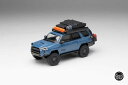 ゲインコーププロダクツ 1/64 Toyota 4Runner TRD PRO Overland Cavalry Blue Front Runner x Die...