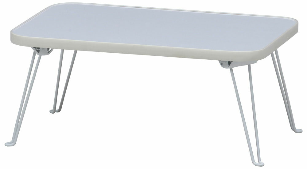 不二貿易 カラーミニテーブル（ホワイト/ホワイト） 14421 [14421フジボウエキ]