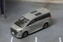 ダイキャストチーム 1/64 トヨタ アルファード 2024 左ハンドル仕様 グレー【LL-041-185】 ミニカー