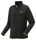 ヨネックス レディース ニットウォームアップシャツ(ブラック・サイズ:XO) YO-57087-007-XO YONEX