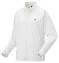 YO-57087-011-XO ヨネックス レディース ニットウォームアップシャツ(ホワイト・サイズ:XO) YONEX